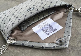Tietui bricklayer belt bag made from vintage tie substantielles minimum  5