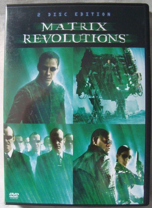 Dvd matrixrevolutions 2disc