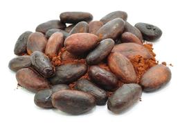 Peru puro  kakaobohnen gerostet