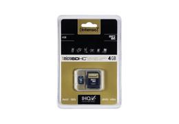 Microsdhc 4gb intenso adapter cl4 blister