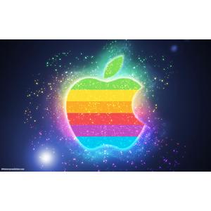 Coole bilder mit apple logo im weltraum ein schone appel wallpaper fur alle apple fans hdhintergrundbilder com