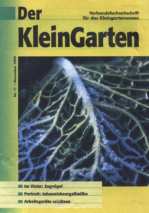 Der kleingarten nr 11 1999