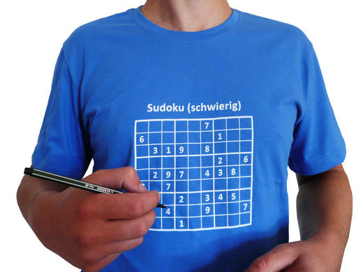 Sudoku blau manner