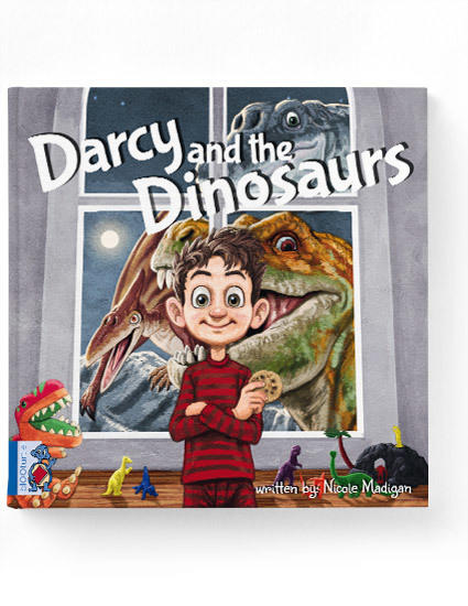 Bloo darcy and the dinosaurs cover 425x550