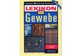 Thomas meyer zur capellen lexikon der gewebe ohne die cd rom als beilage reihe edition textil