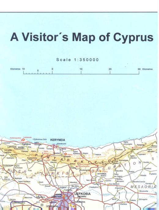 Zypern visitor map