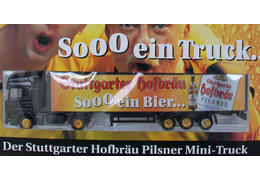 Hofbrau pilsener truck