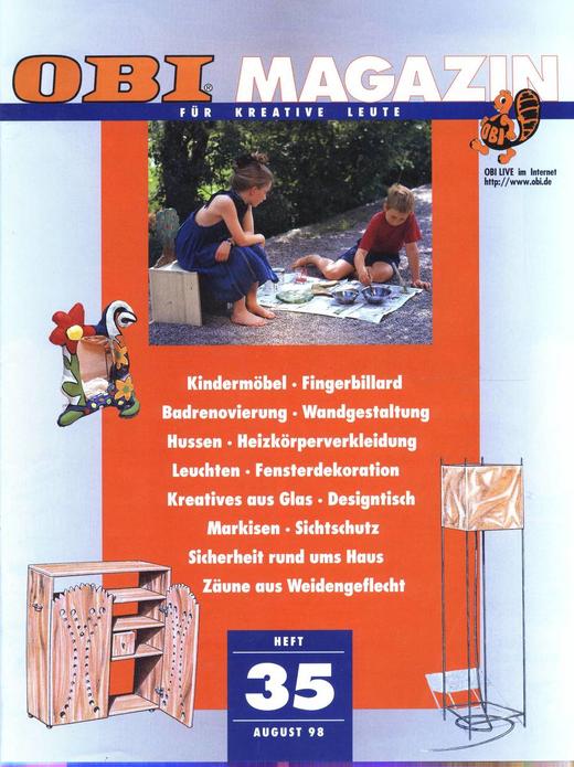 Obi magazin fur kreative leute heft 35 1998