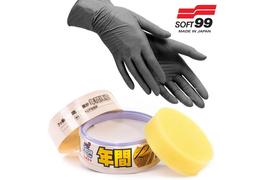 Soft99 fusso coat 12m light versiegelung inkl 1 pads handschuhe