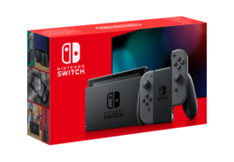 Nintendo switch grau 2019 front
