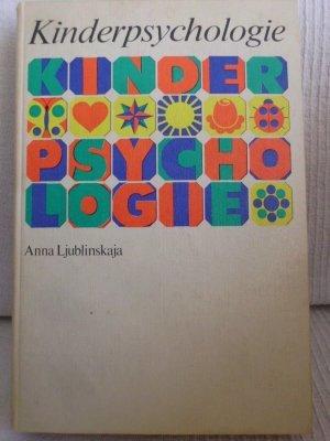 Anna ljublinskaja kinderpsychologie