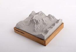Zugspitze bergreliefs 4