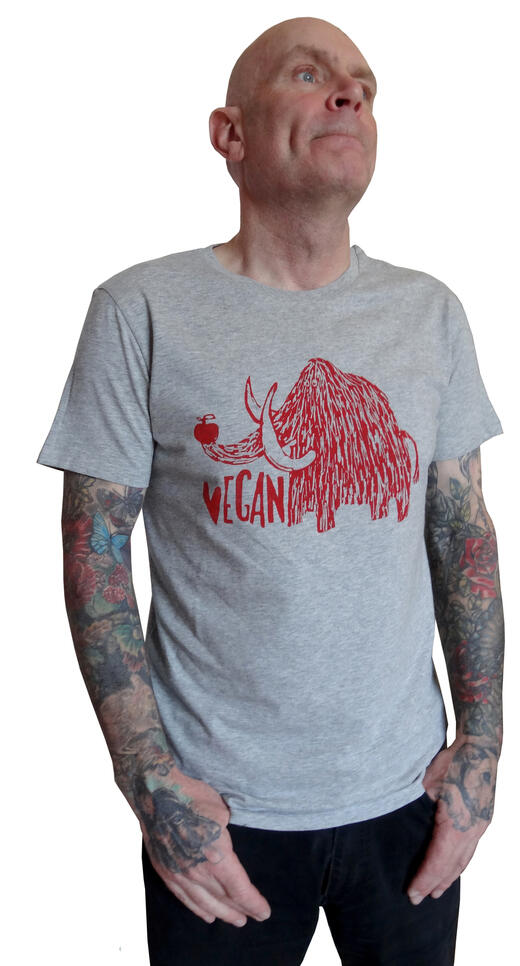 Vegan mammut graues shirt avocadostore