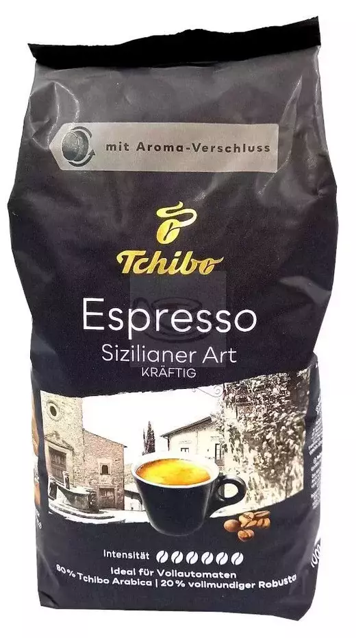 Tchibo espresso sizilianische art ganze bohne 1kg 